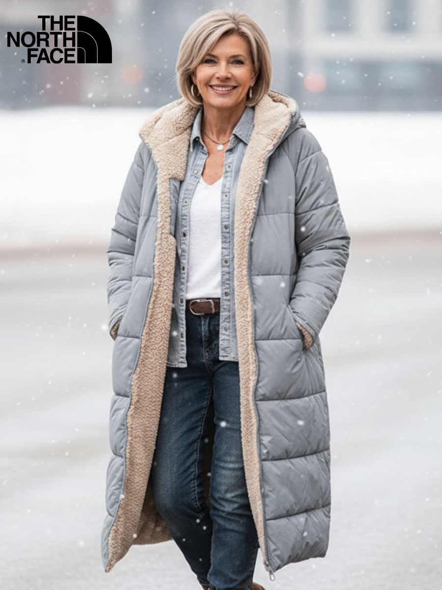 Cappotto Lungo in Sherpa Eleganza Artica || Saldi di Fine Serie