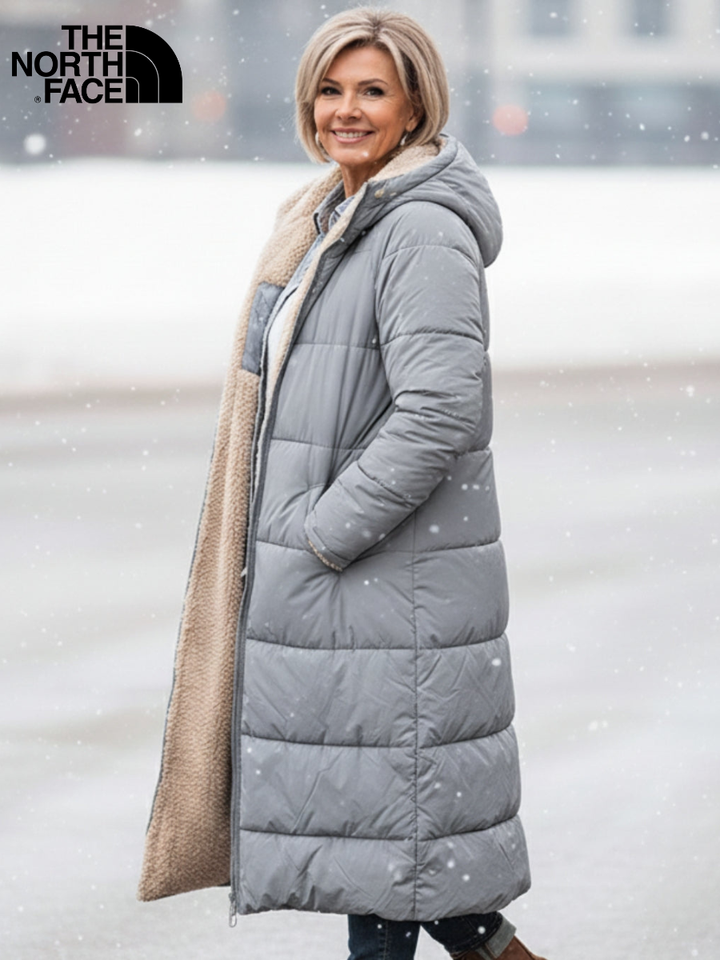 Cappotto Lungo in Sherpa Eleganza Artica || Saldi di Fine Serie