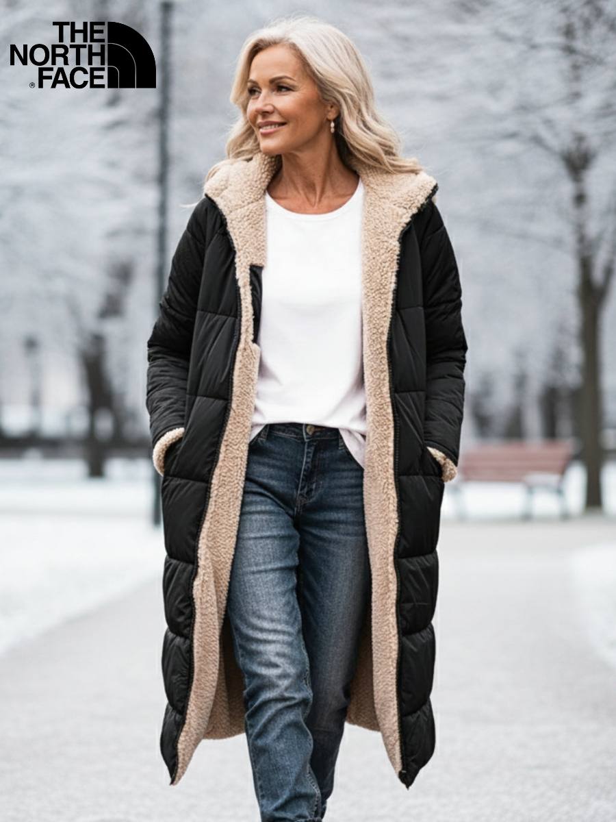 Cappotto Lungo in Sherpa Eleganza Artica || Saldi di Fine Serie