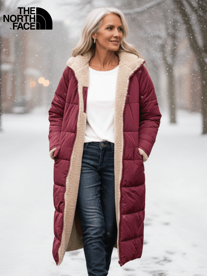 Cappotto Lungo in Sherpa Eleganza Artica || Saldi di Fine Serie