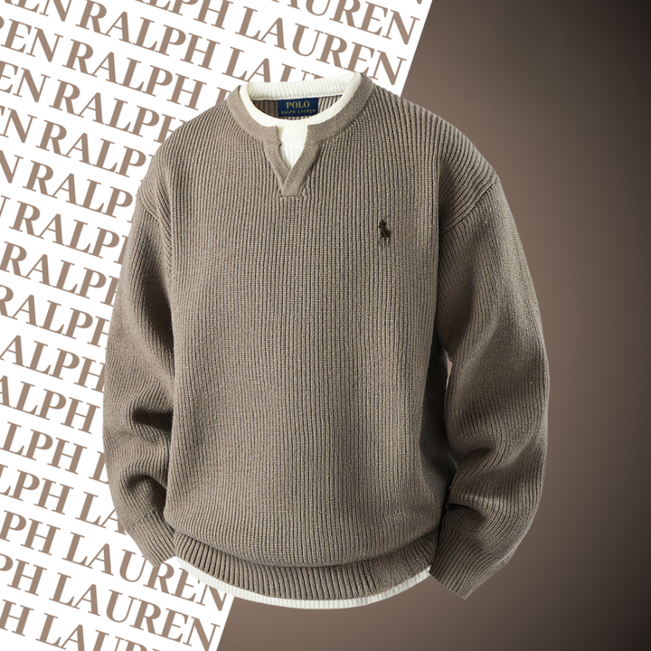 Maglione in Maglia a Coste Testurizzata - Vendita di Liquidazione