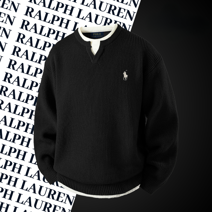 Maglione in Maglia a Coste Testurizzata - Vendita di Liquidazione