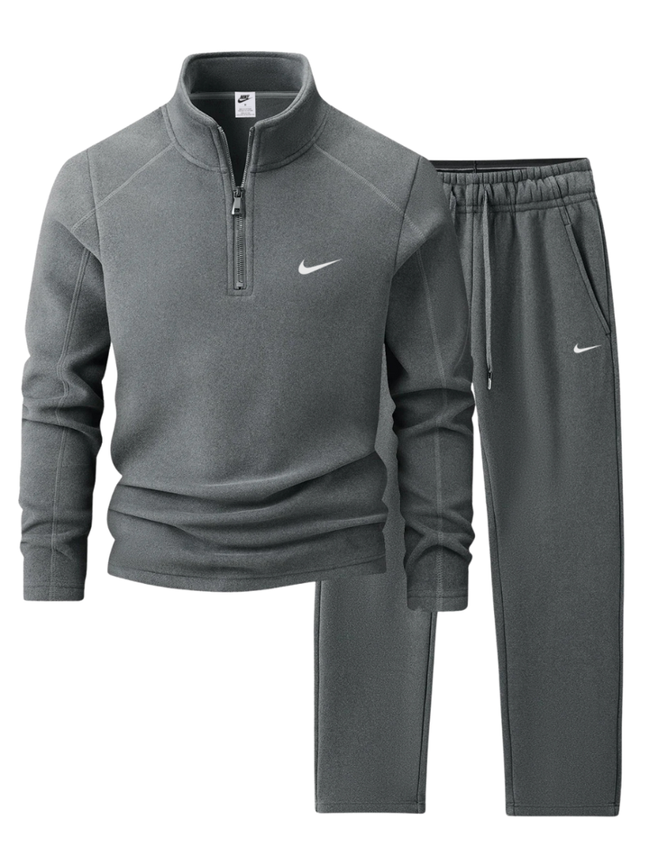 Set Performance Moderno con Mezza Zip - Saldi di Fine Serie