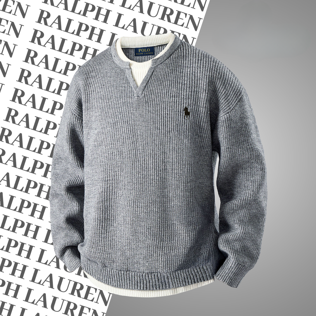 Maglione in Maglia a Coste Testurizzata - Vendita di Liquidazione