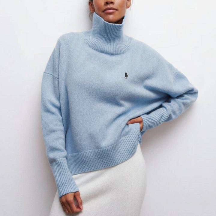 Maglione dolcevita in maglia morbida - Saldi di Fine Serie