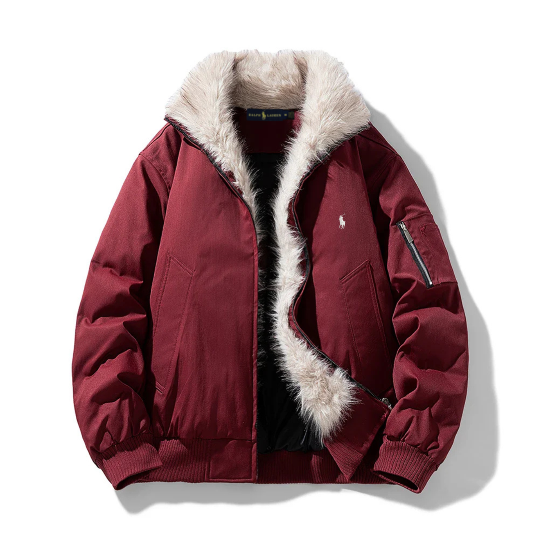 2026 Giacca Bomber Arctic Luxe Foderata in Pelliccia - Saldi di Liquidazione