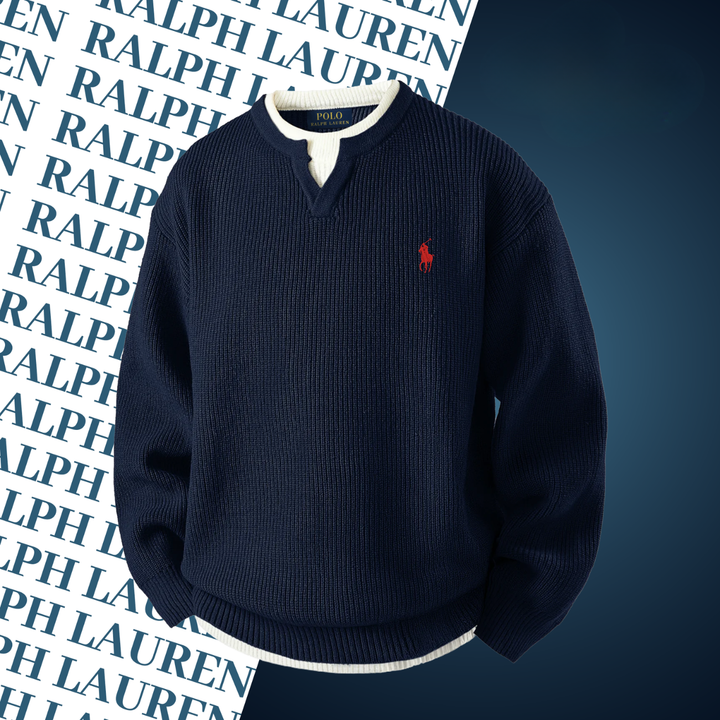 Maglione in Maglia a Coste Testurizzata - Vendita di Liquidazione