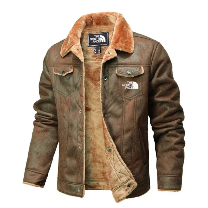 2026 Giacca in Pelle Isolata Moderna - Vendita in Saldo