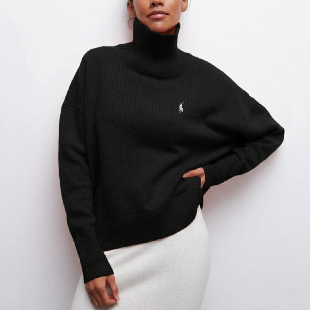 Maglione dolcevita in maglia morbida - Saldi di Fine Serie