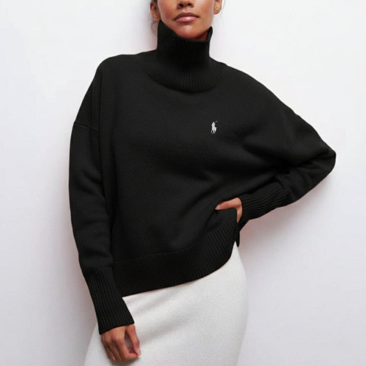 Maglione dolcevita in maglia morbida - Saldi di Fine Serie